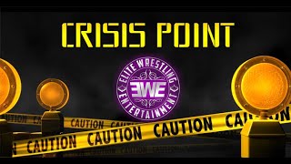 EWE Crisis Point  30/07/23   Theodore Powers vs Ricardo Borg Wet Floor Sign Match