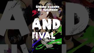 Evento Grand Festival (sin duda de los mejores eventos que abra) #splatoon3 #splatoonoc #Festival