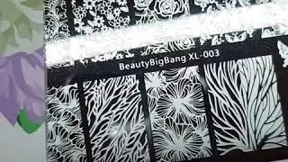 Review of Beautybigbangs stampingplate XL-003