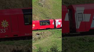 Glacier Express in Andermatt #short #shorts #youtubeshorts