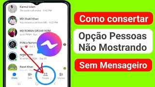 Como corrigir o problema de opção do Messenger People não aparecer |