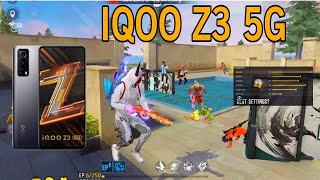 IQOO Z3 5g Free Fire Gameplay And Handcam Or Sensitivity Setting Full Detail Video