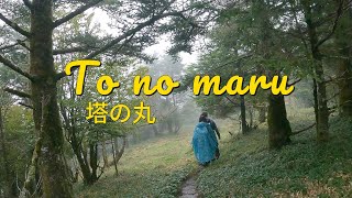 Misty mountain hike in Tokushima, Japan - To no Maru 塔の丸 徳島