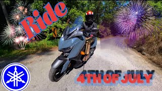 Yamaha Xmax 300 4th OF JULY Country Summer Ride!!