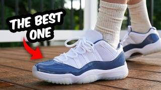 The BEST New GR? Air Jordan 11 Low Diffused Blue Review