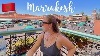 Cooking class with a Moroccan Family in Marrakesh, Morocco 🇲🇦 (Backpacking Morocco Solo Vlog)