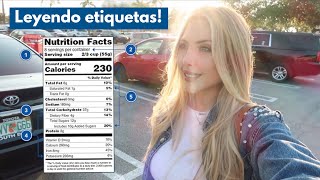 LEYENDO ETIQUETAS EN EL SUPER | COMPRAS