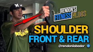 SHOULDER TIPS for BEGINNERS | Front and Rear Delts Explained