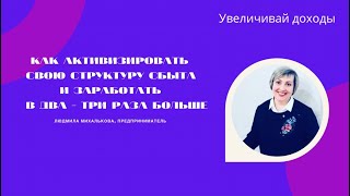 Как активизировать свою структуру чтобы не терять много бонусов