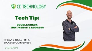 Tech Tip:  Before Entering Personal Information Double Check Website Address