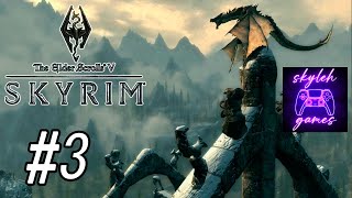 Прохождение The Elder Scrolls V: Skyrim #3 с модами на графику, не меняющими атмосферу игры