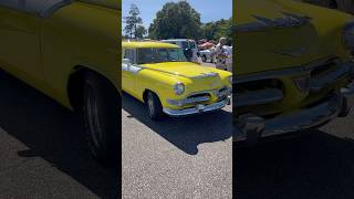 What can you tell me about this old school dodge? | Old Shawnee Town | #classiccars #cars #shorts