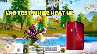 iPhone XR Lag Test While Heat Up 🥵|| iPhone XR Gameplay Test At High Temperature 🤒