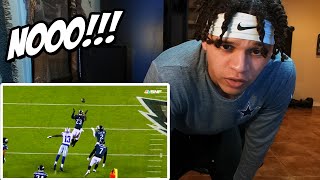 COWBOYS FAN REACTS TO DALLAS COWBOYS VS PHILADELPHIA EAGLES