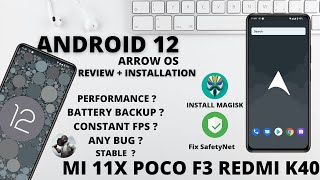 How to install Arrow os 12.1 in MI11X | TWRP | Easy & Latest Method |