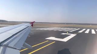 Take-off from FRANKFURT | Austrian Airlines | Airbus A321