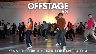 Kenneth Espiritu  choreography to “Truth or Dare” by Tyla at Offstage Dance Studio