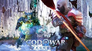 Haklangr the Bearded Boss Fight (No Damage) - GOD OF WAR RAGNAROK [GMNM, PS5, 1440p]