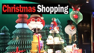 Christmas Walking Video, Christmas Shopping , Christmas  2023