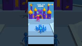 Yellow colour girl hit my blue colour players join clash 3D