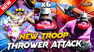 Town Hall 17 New Troop THROWER Attack Strategy Clash of Clans | COC Thrower Attack Th17 New Troop!!