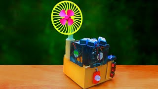 1 different item made with cardboard DC motor 2 Cooling fan