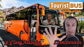 Tourist Bus Simulator** Schöne Fahrten mit Euch # Urlaub ** Austria Livestrem Facecam 1080p30