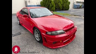 1993 Nissan Skyline GTS25t Top Mounted Turbo Red