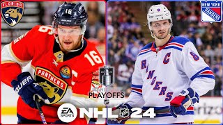 NHL 24: 2024 Eastern Conference Finals | Florida Panthers vs. New York Rangers (PS5)