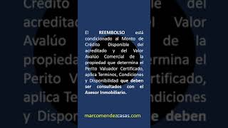 Propiedades con reembolso