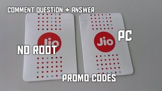 Jio Trick Working Proof | Comment Q & A | Easy To Use Update | Jio Promo Code Generate | 2016