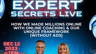 Expert Secrets Live Masterclass