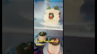 Christmas cakes