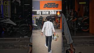 My Dream Bike🥹🥰 Papa na gift keya ♥️♥️39T🔥 #shorts #bike #ktm #duke390 #trending #new #unboxing