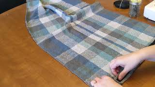 Handwoven Pillow Covers on Rigid Heddle loom