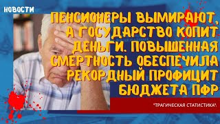 "Трагическая статистика": пенсионеры вымирают, а государство копит деньги в бюджет