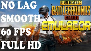 How to FIX PUBG Mobile  Emulator Lag 60FPS