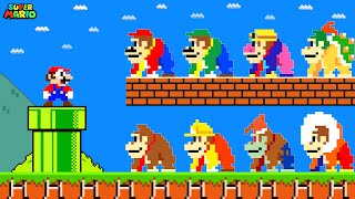 Mario vs Donkey Kong. But There Are MORE Custom Donkey Kong in Super Mario Bros.