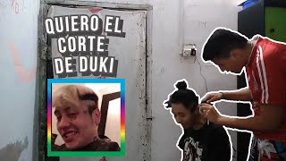 WACHINES cortandose el cabello en CASA