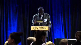 Harry Amana - N.C. Journalism Hall of Fame induction - Oct. 10, 2014