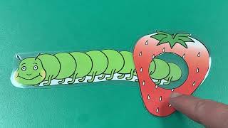 The Very Hungry Caterpillar with story props