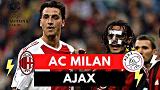 AC Milan vs Ajax 3-2 All Goals & Highlights ( 2003 UEFA Champions League )