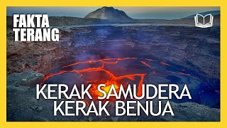 KERAK BUMI TERDIRI DARI KERAK SAMUDERA DAN KERAK BENUA