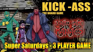 KICK ASS The Board Game - Three Player Game revenge - BoardGameManiacs