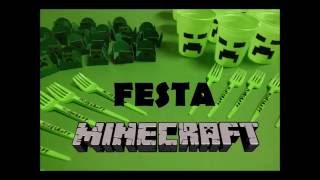 PERSONALIZADOS FESTA MINECRAFT