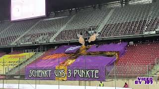 A. Klagenfurt - Austria Wien (2:2) / 09.12.23 / Choreo & Pyroshow