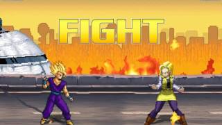 Mugen SSJ2 Teen Gohan vs Android 18