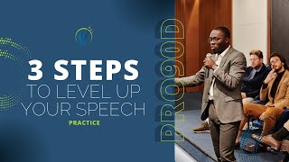 3 Steps to Level Up Your Speech | PRACTICE | How to Stop Stuttering & Start Speaking Smoothly