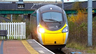 Trains at Poulton-le-Fylde - 22/11/23