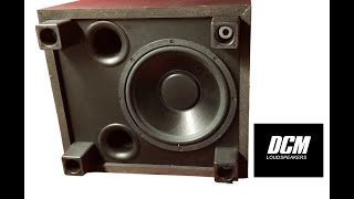 🔴BiG BaSS Subwoofer DCM 10" Powered 100 watts Deep Bass 4 Movies Music